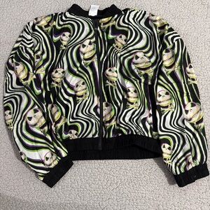 Disney Black and White Swirl Jacket